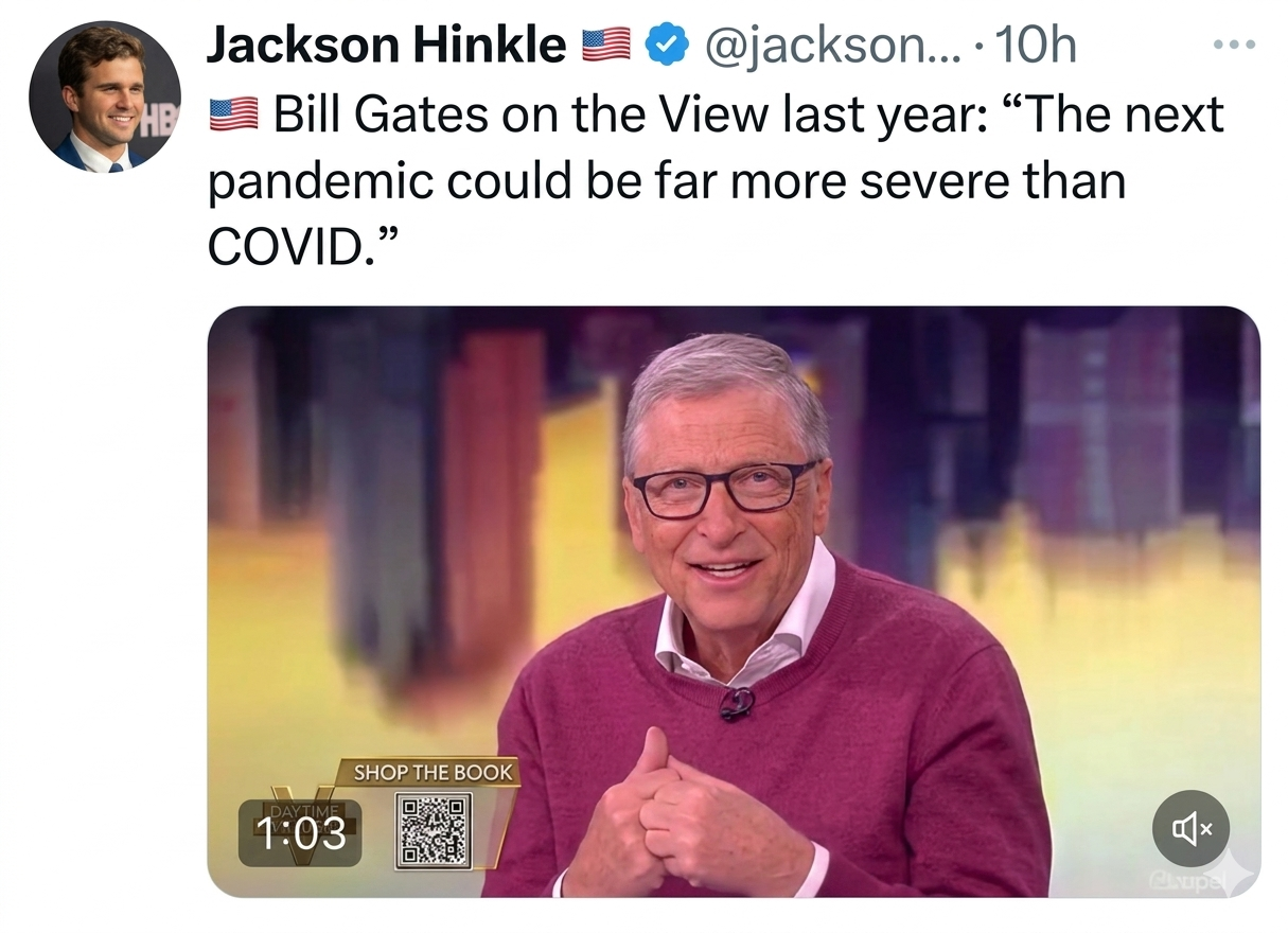 Bill Gates Pandemic Warning